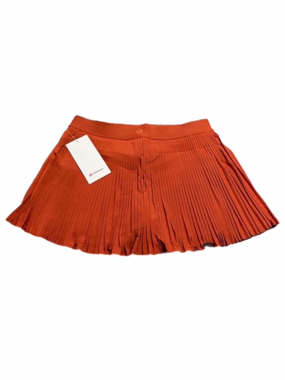 NWT Lululemon Varsity High-Rise Pleated Tennis Skirt *14” (Autumn Rust) Size 10